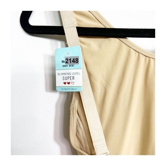 Spanx Assets Tops Shapewear Womens Wear Your Own Bra Tank Tan Ladies Size Medium - Picture 5 of 5